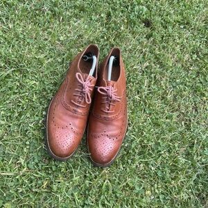 Cole Haan  Zerogrand Wingtip Oxford Shoes Mens Sz 11 M Brown Leather C29411
